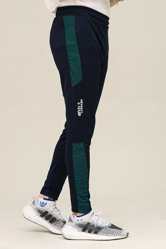 FX Dry-Fit Side Panel Trouser-2450-Navy Green