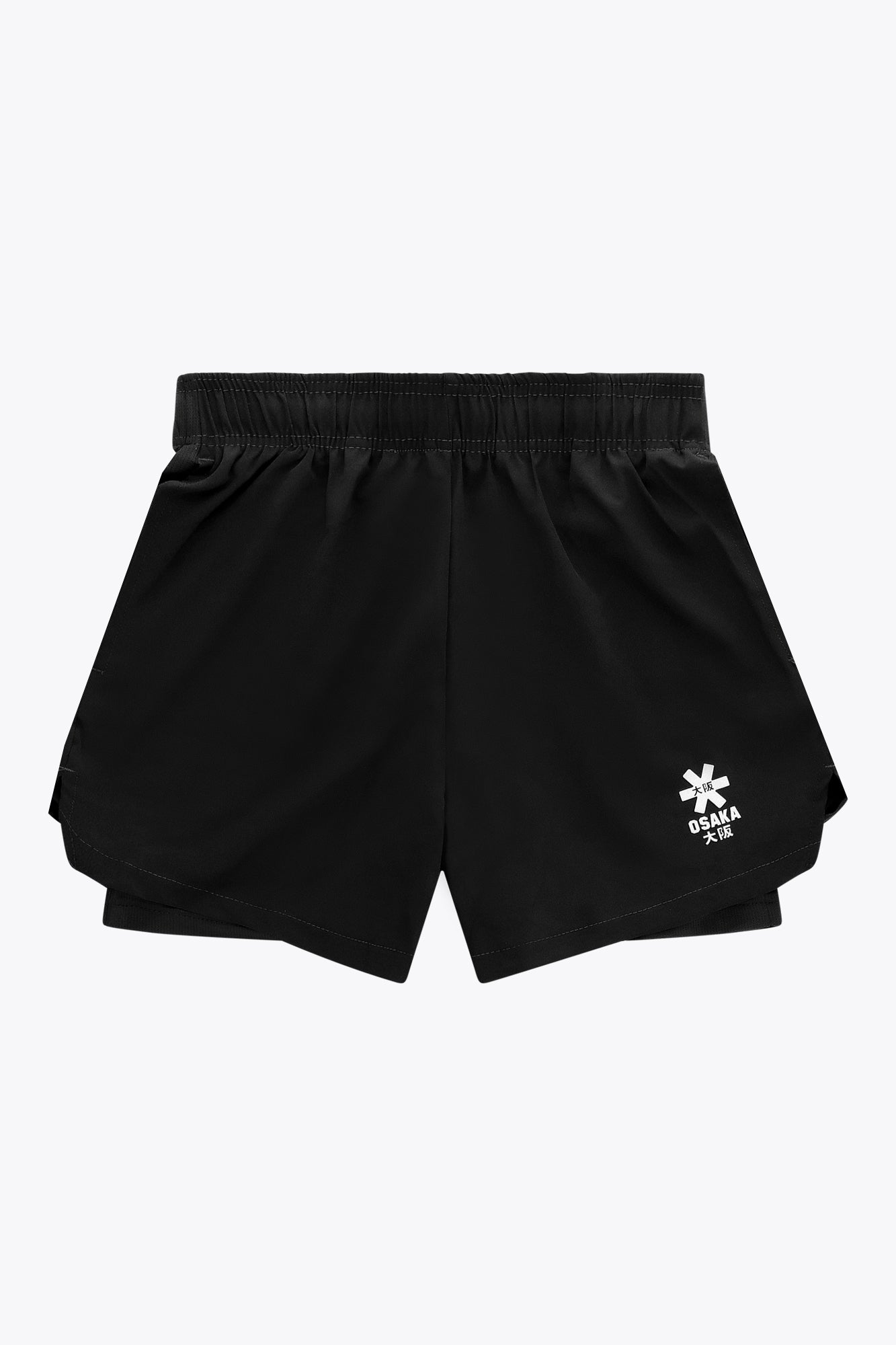 Osaka Two in one Shorts For Men-2618-Black