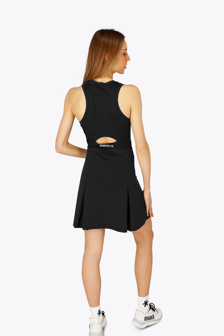 Osk Floucy Dress Women-2534-Black