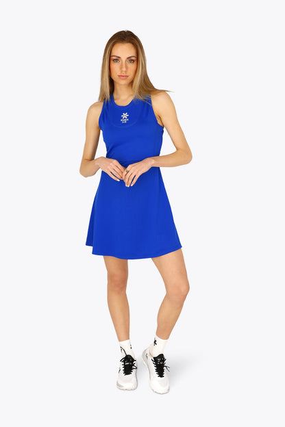 Osk Floucy Dress Women-2534-Royal