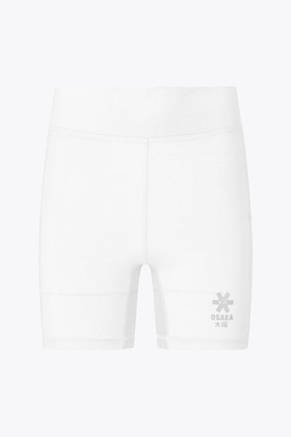 Tech Tights Shorts Women-OSK-2536-White