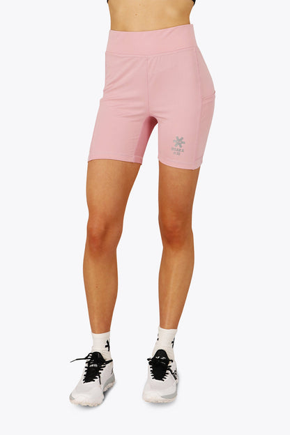 Tech Tights Shorts Women-OSK-2536-Pink