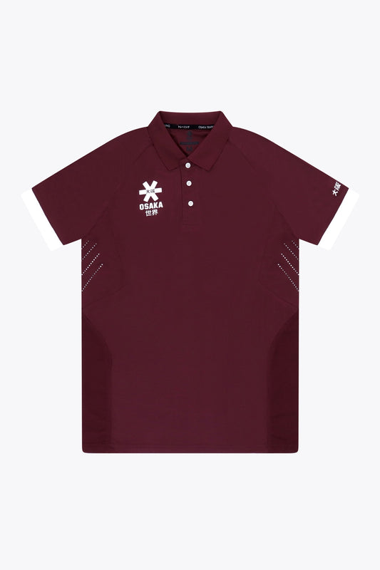 Osk REC Club  Polo Men-2458-Burgundy