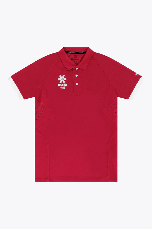 Osk REC Club Polo Men-2458-Red