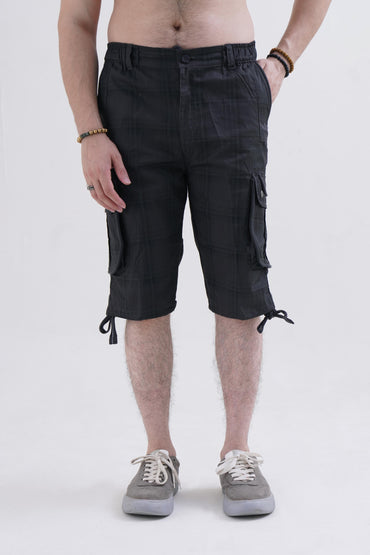 Raff & Taff Bermuda Shorts For Men-RT665-2627 Anthracite