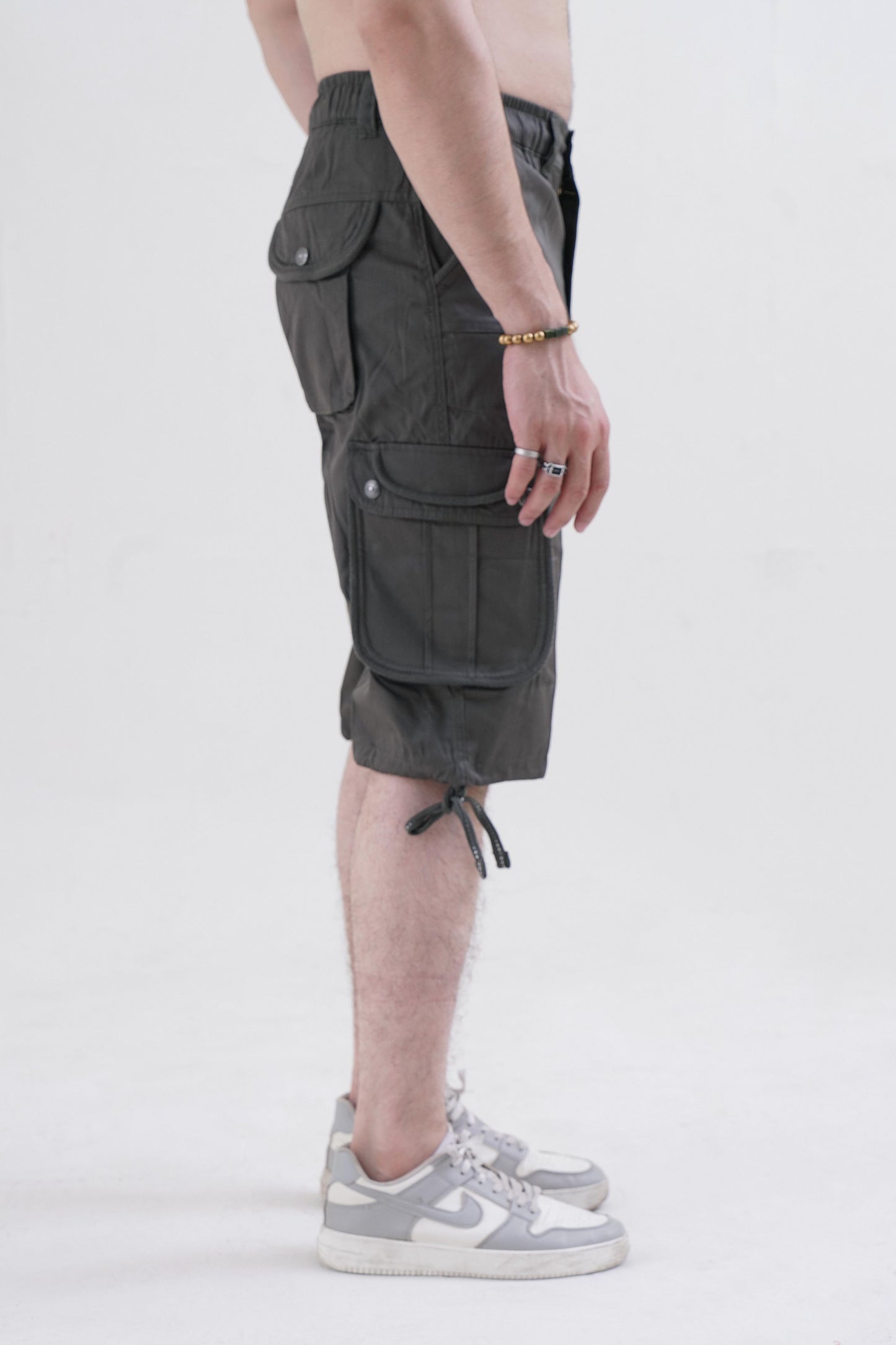 Raff & Taff Bermuda Shorts For Men-RT666-2630 Olive