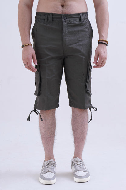 Raff & Taff Bermuda Shorts For Men-RT666-2630 Olive