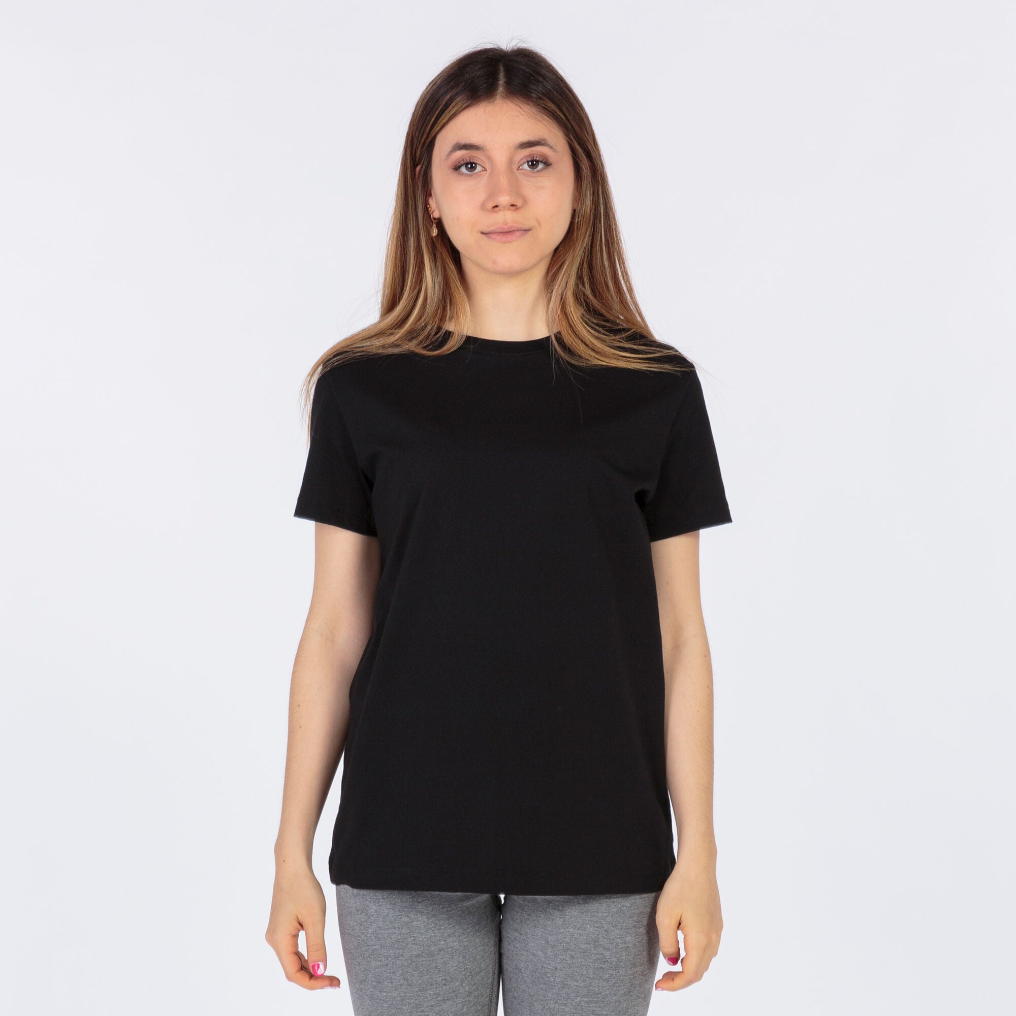 Joma Desert Round Neck T-shirt Women-2376-Black