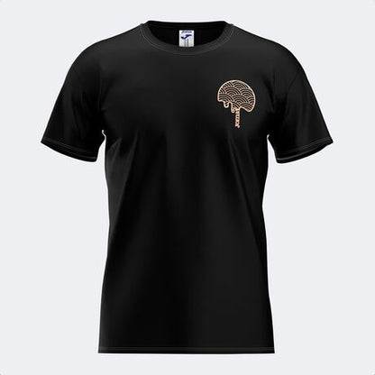 Joma Brain Print T-Shirt For Men-2606-Black