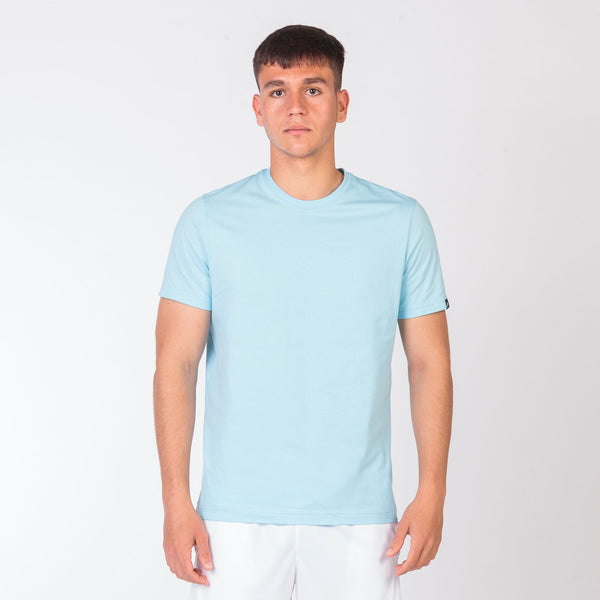 Joma Desert Plain Round Neck T-shirt Men's-2359-Sky Blue