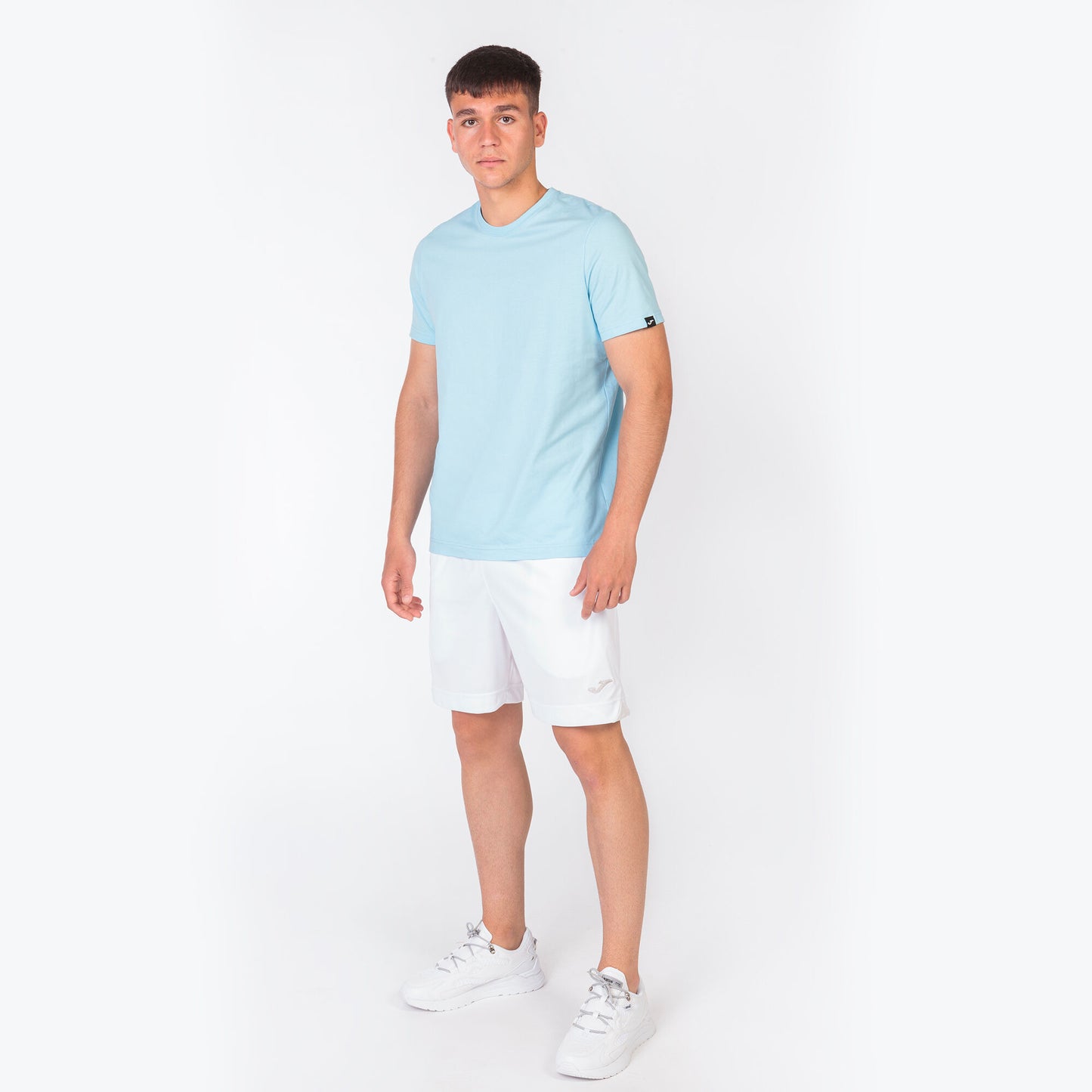 Joma Desert Plain Round Neck T-shirt Men's-2359-Sky Blue