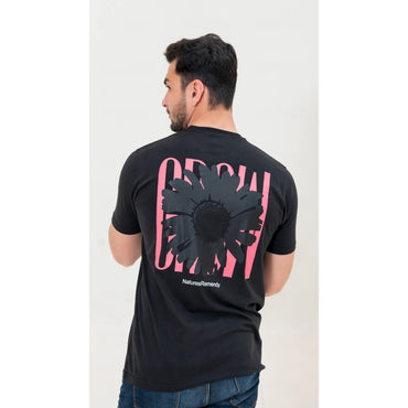 X-Fit Sunflower Graphic T-Shirt For Men-2361