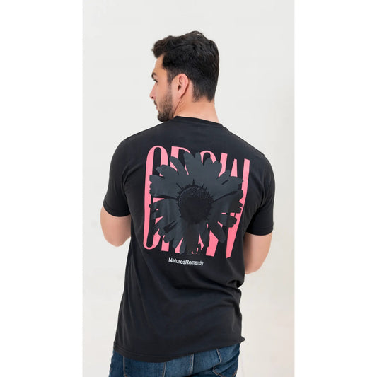 X-Fit Sunflower Graphic T-Shirt For Men-2361