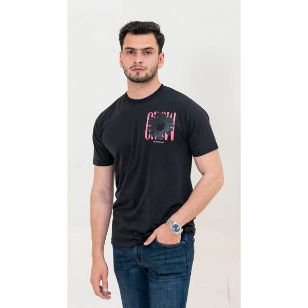 X-Fit Sunflower Graphic T-Shirt For Men-2361