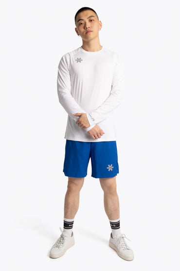 2728-Osk Men Training Full Sleeve Shirt-White