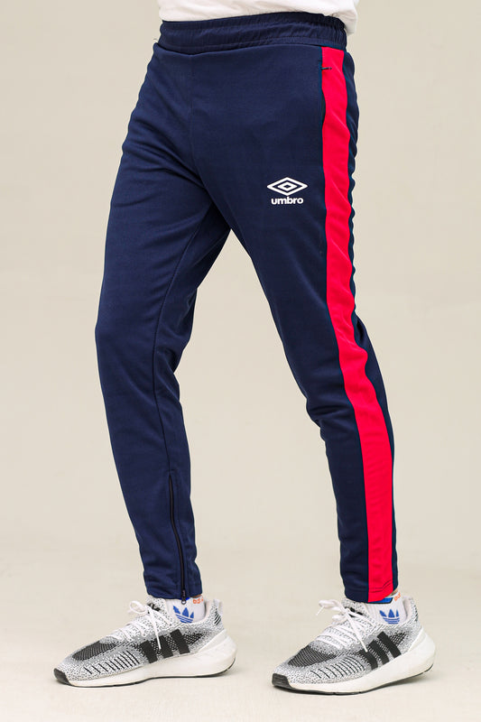 Umb Dry-Fit Side Panel Trouser-2449-Navy Red