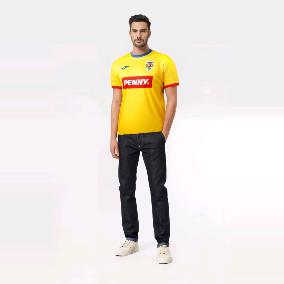 Joma Penny Sublimation T-shirt Men-2470-Yellow