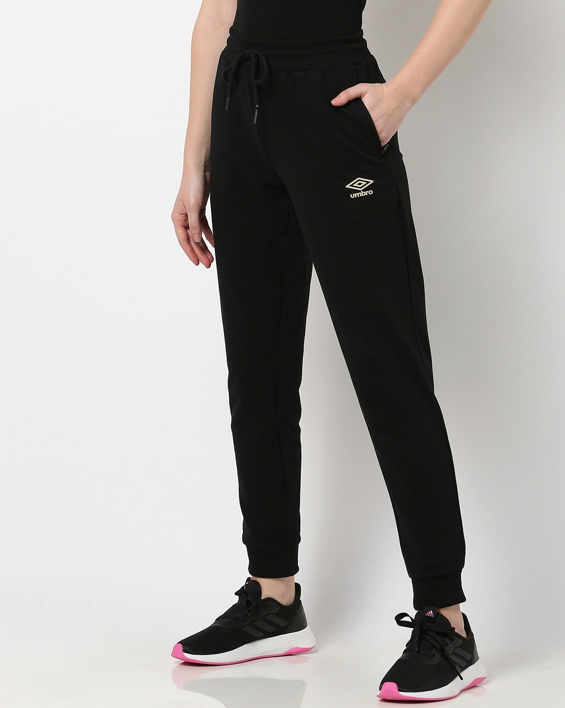 Umbro Plain Trouser for ladies-Black