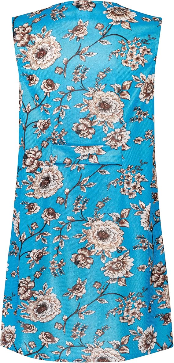 2713-Colourful Full-Length Apron for Women