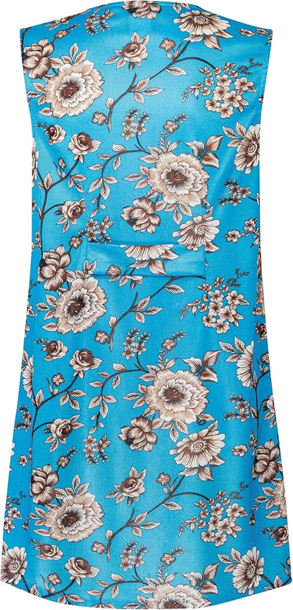 2713-Colourful Full-Length Apron for Women