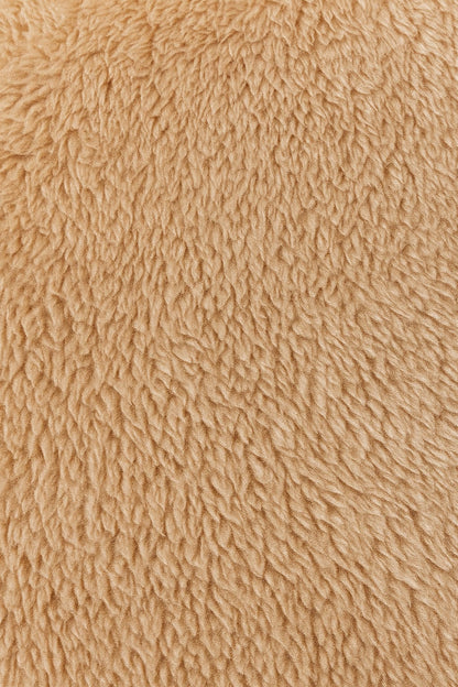 Raff & Taff Pullover Sherpa Hood For Men-2351-Camel Brown