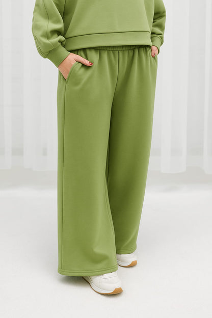 2761-Osk Women Wide Leg Sweatpant