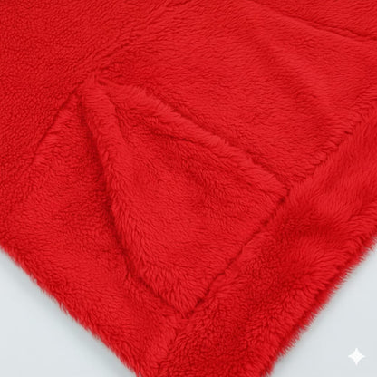 2763 Sherpa Furr Teddy Bear Hood For Women