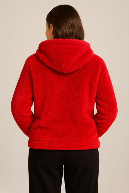 2763 Sherpa Furr Teddy Bear Hood For Women