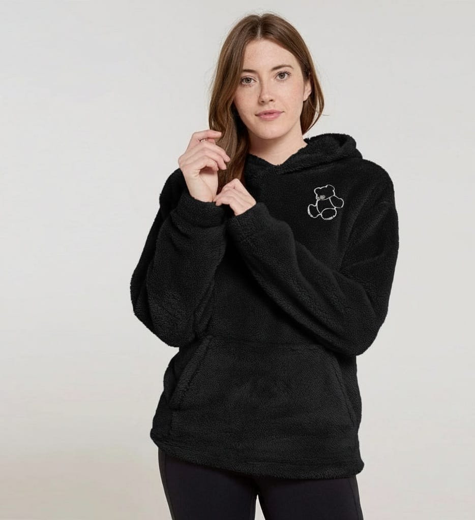 2763 Sherpa Furr Teddy Bear Hood For Women