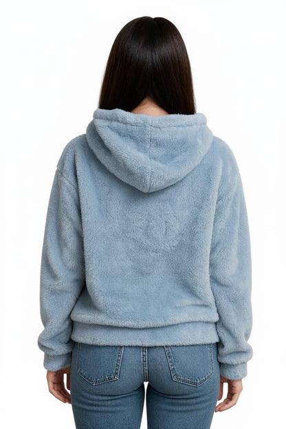 2763 Sherpa Furr Teddy Bear Hood For Women