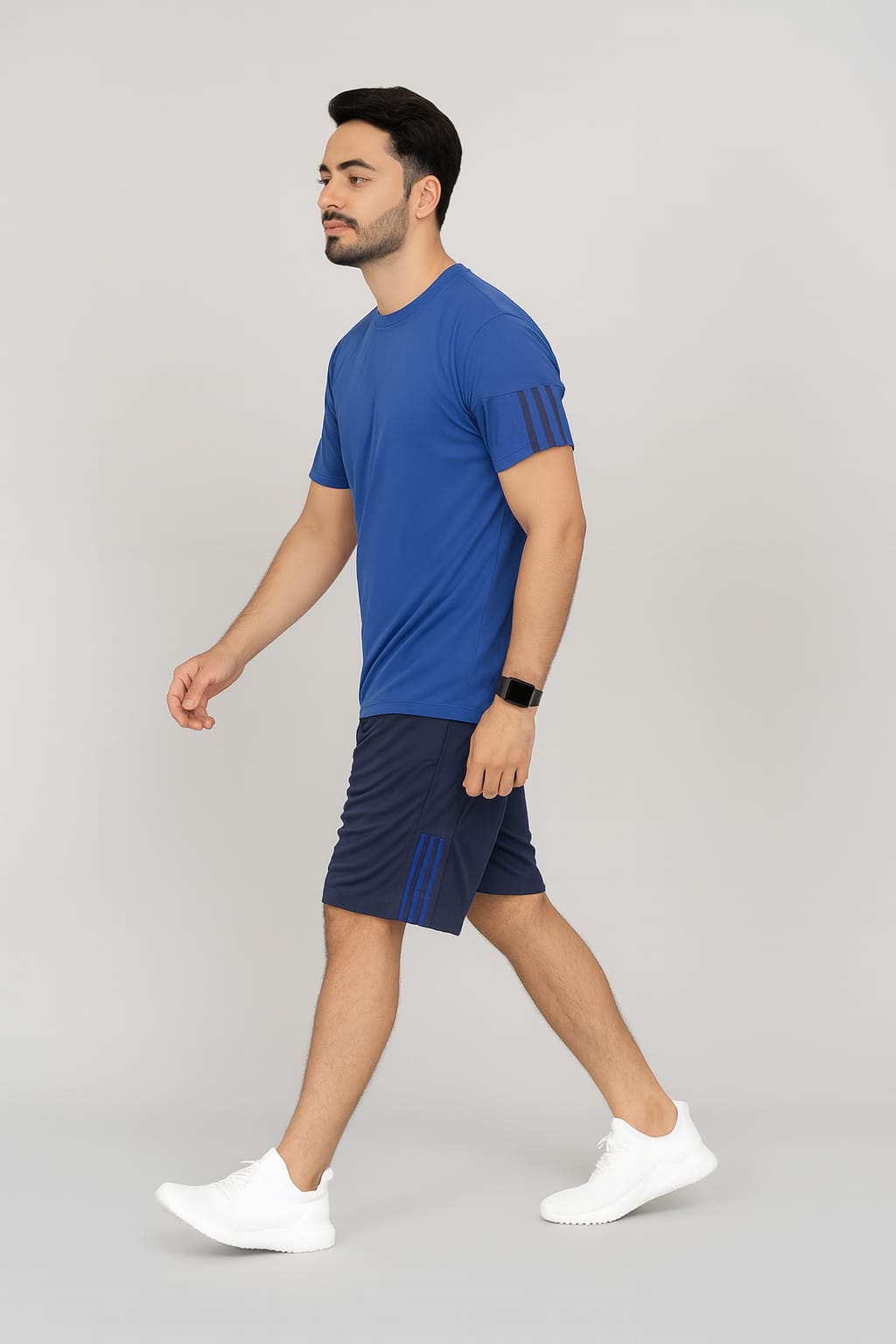 2717-JM Men’s Activewear Twin Set-Royal Navy