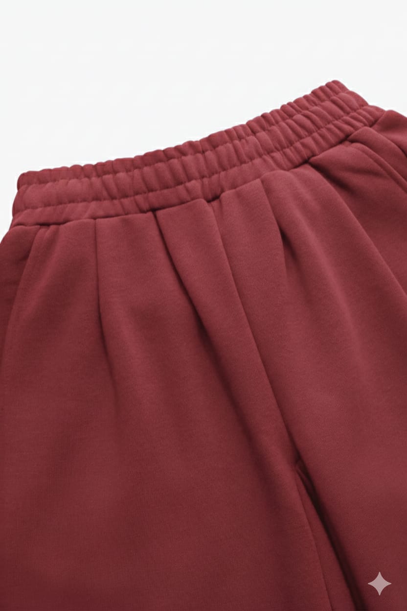 2761-Osk Women Wide Leg Sweatpant-Brown