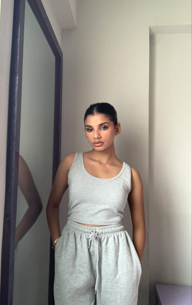 2781-Sweat Racer Scoop Neck Top Women