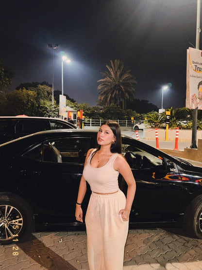 2781-Sweat Racer Scoop Neck Top Women