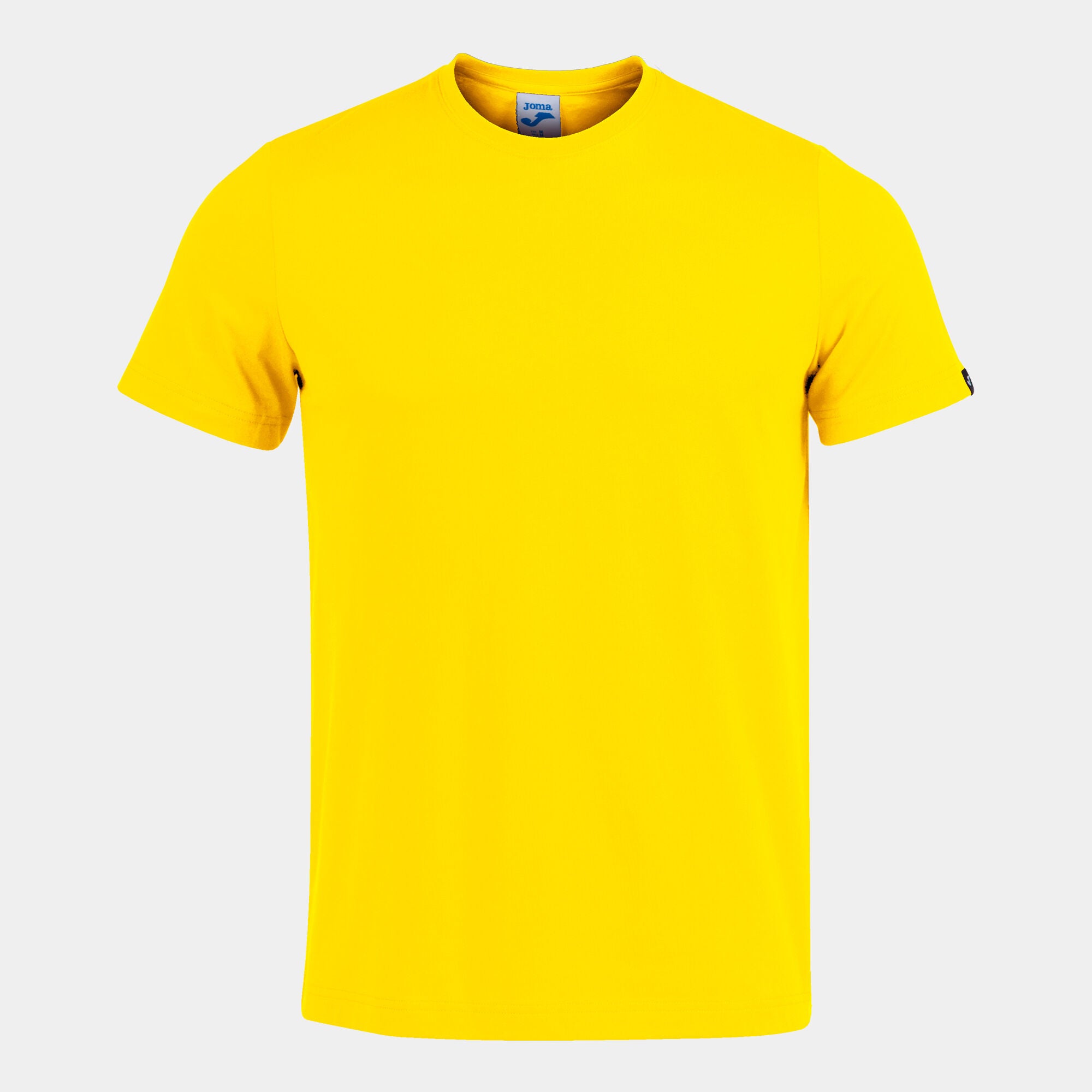 Desert Plain Round Neck T-shirt Men's-2359-Yellow