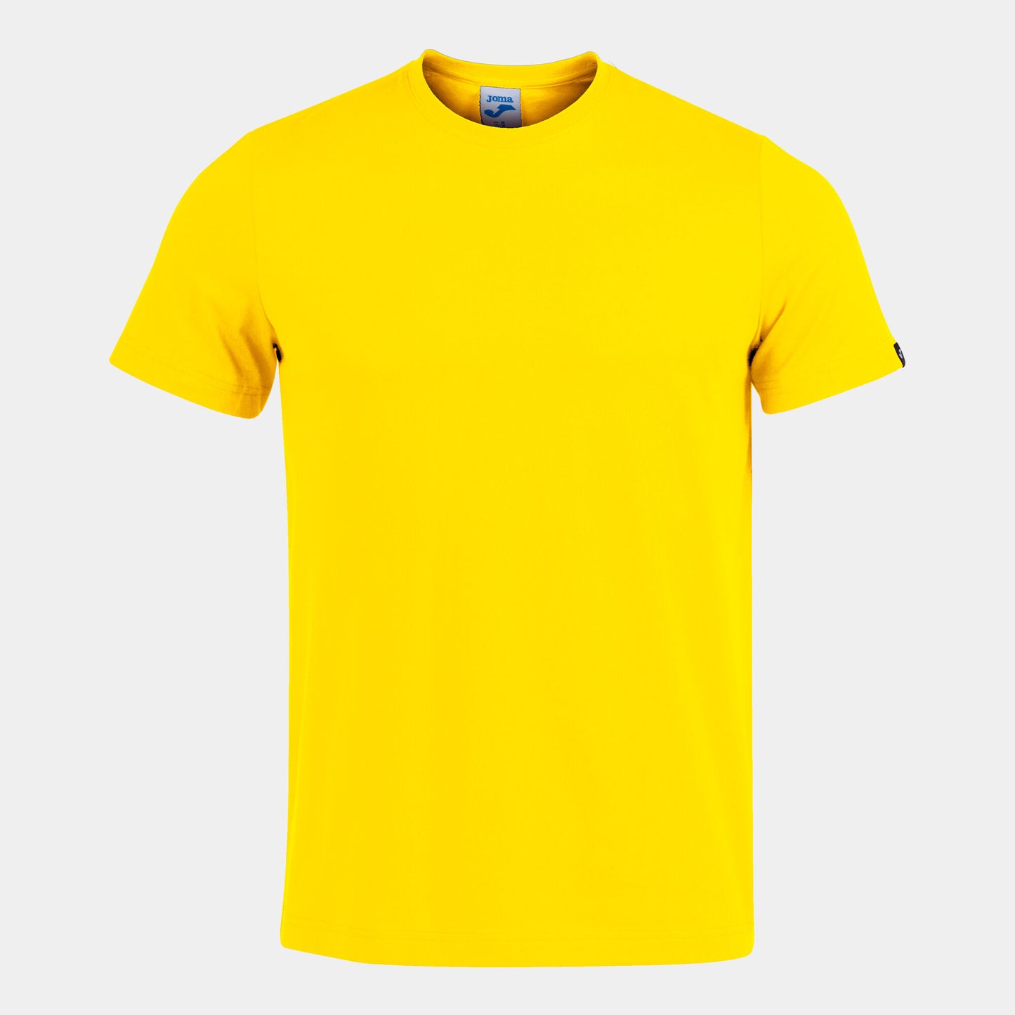 Desert Plain Round Neck T-shirt Men's-2359-Yellow