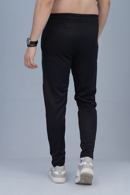 2673-Umb Dry-Fit Side Panel Trouser-FX003-Black Green