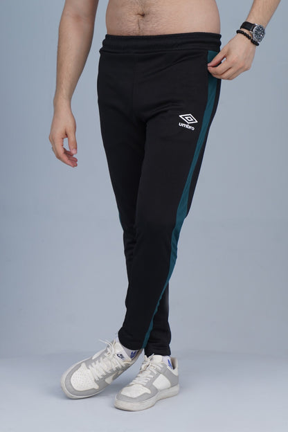 2449-Umb Dry-Fit Side Panel Trouser-FX002-Black Green