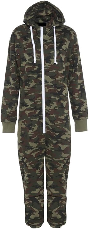 Ruff & Tuff Camo Print Jumpsuit For Men-2283