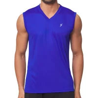 Cflex Activewear V-Neck TankTop-2453-Royal