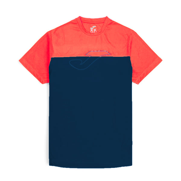 Joma non Filing Logo Polyester T-shirt For Boys-KTST-2194Navy Orange