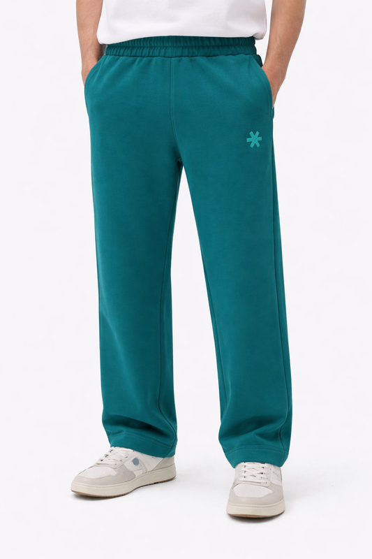 2780-Osk Men Wide Leg Sweat Pant-Teal
