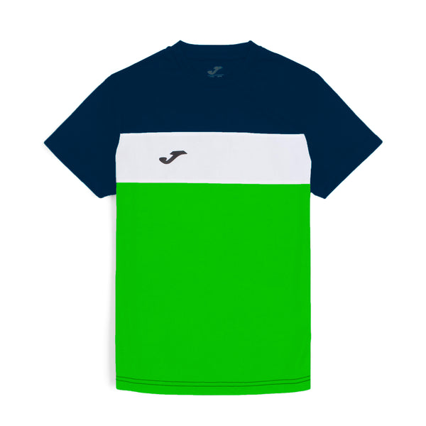 Joma Polyester Ice T-shirt For Boys-KTST-2191Flour Green Navy