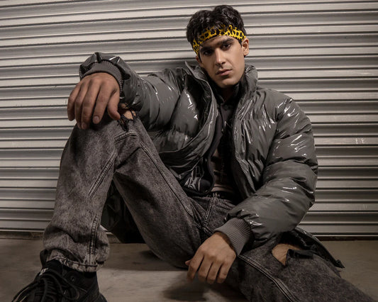 3001-Men’s Vinyl Full Zip Jacket