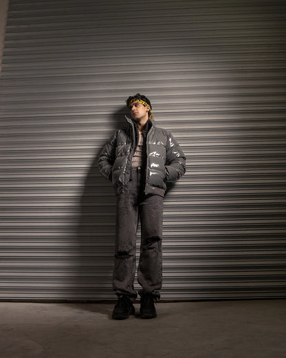 3001-Men’s Vinyl Full Zip Jacket