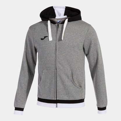 Confort II Zipper Hood For Men-2600-Grey Black