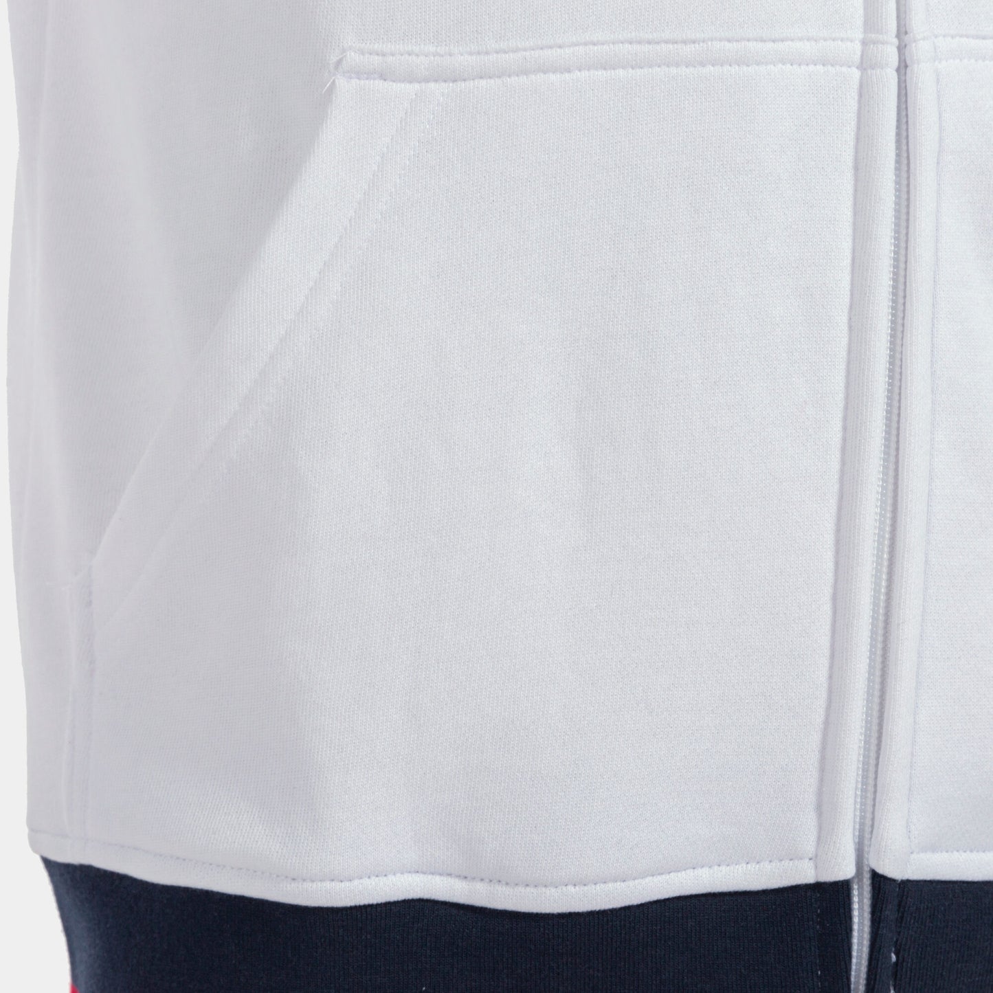 Confort II Zipper Hood For Men-2600-White Navy