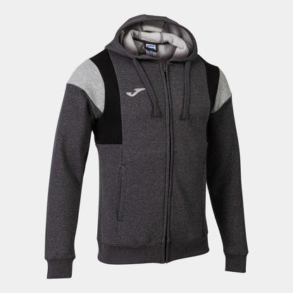 Joma Full Zipper Hood For Men-MZHDY-2006-Dark grey - FactoryX.pk