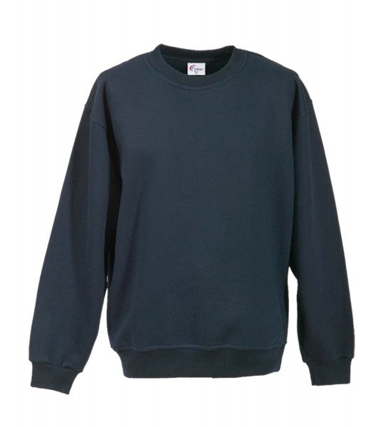 Fapak Solid Sweatshirt For Men-2305-Navy