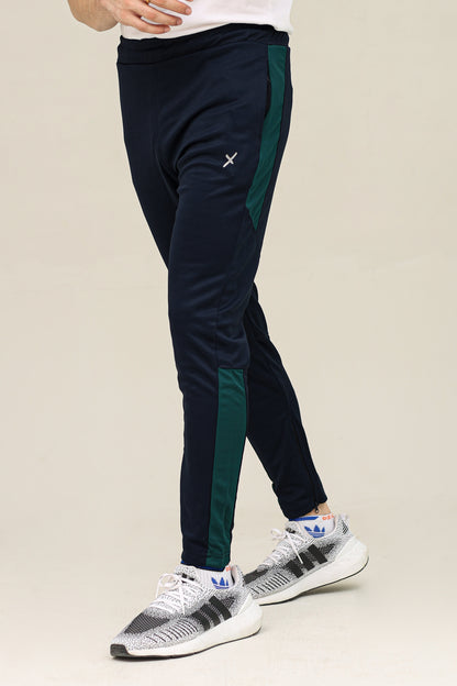 FX Dry-Fit Side Panel Trouser-2450-Navy Green